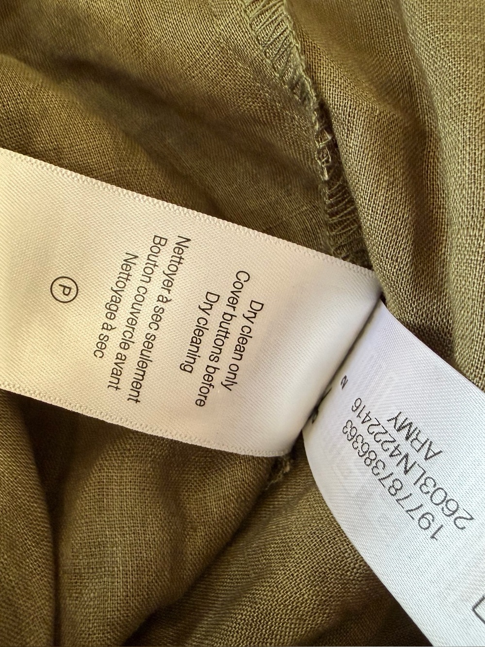 Veronica Beard Kaidin Linen Ruffle Hem Dress - Picture 7 of 9